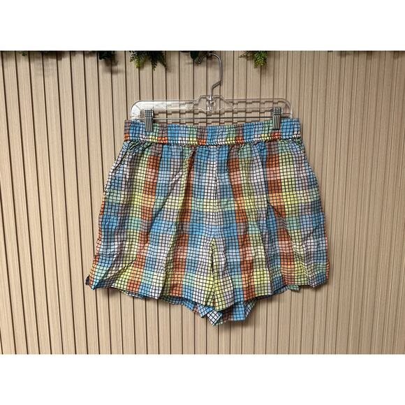 Ganni Printed Mini Shorts Brand New Women's Sz 12US /42GER - Picture 3 of 12